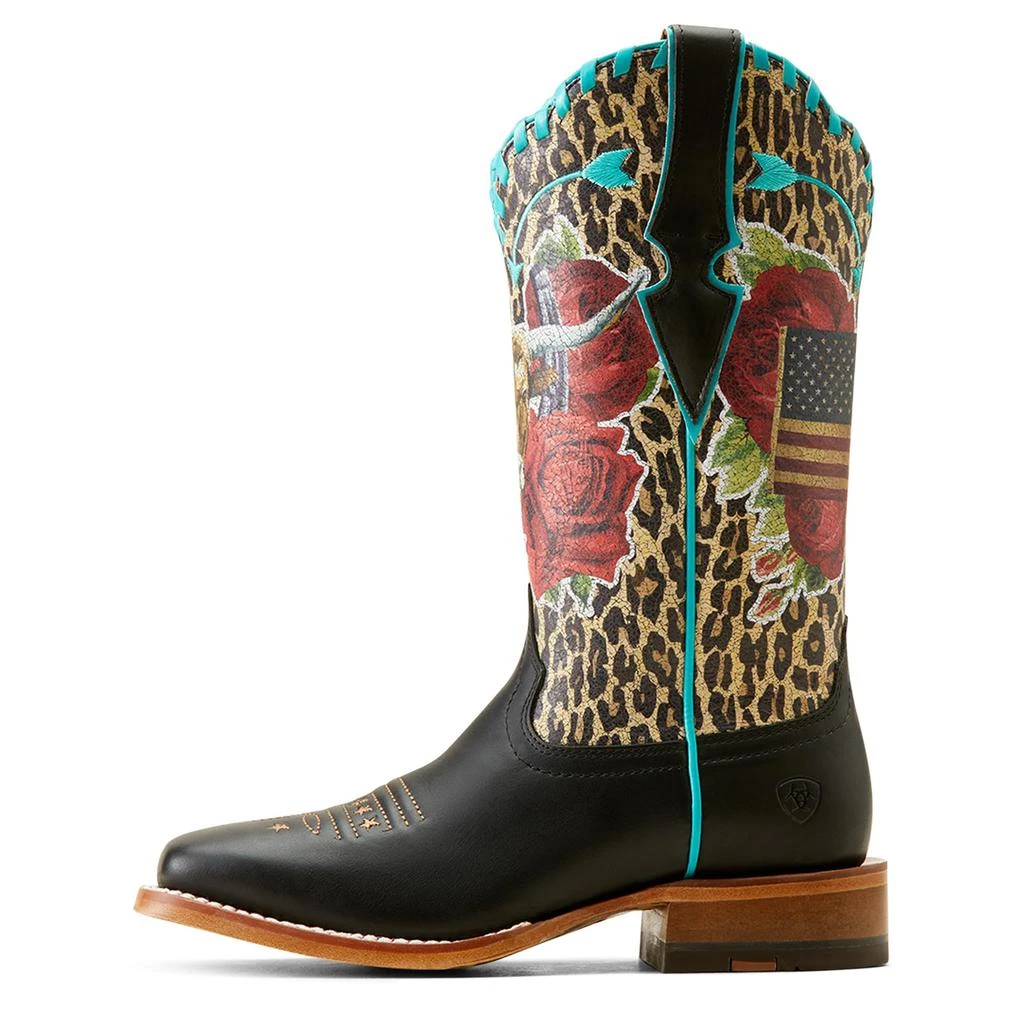 商品Ariat|Frontier Rodeo Quincy Western Boots,价格¥1361,第4张图片详细描述