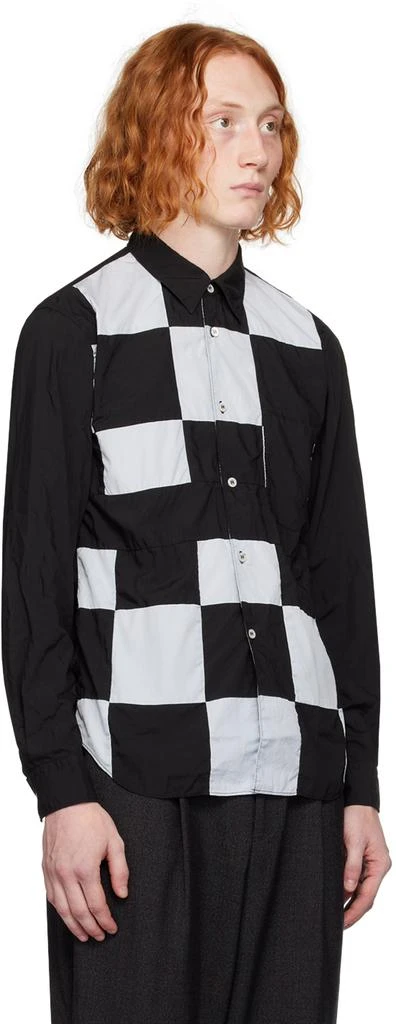 商品Comme des Garcons|黑色 & 白色拼接衬衫,价格¥3623,第2张图片详细描述