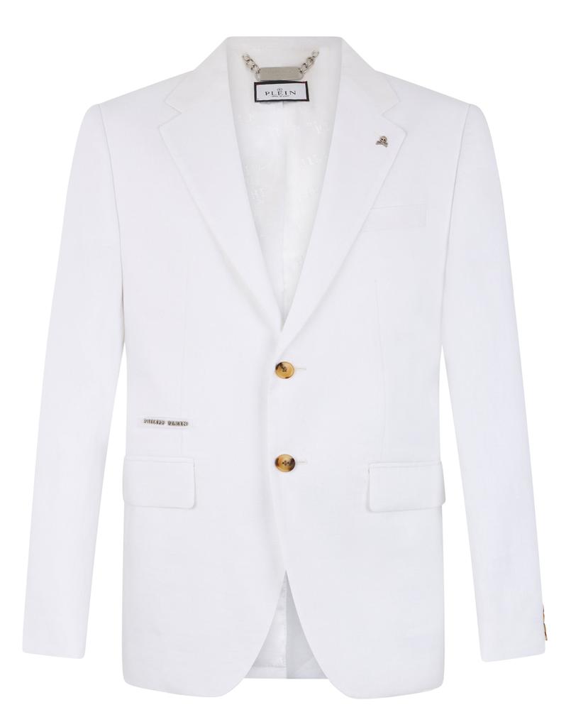 Blazer in lino modello Miami Vice Fit image 2