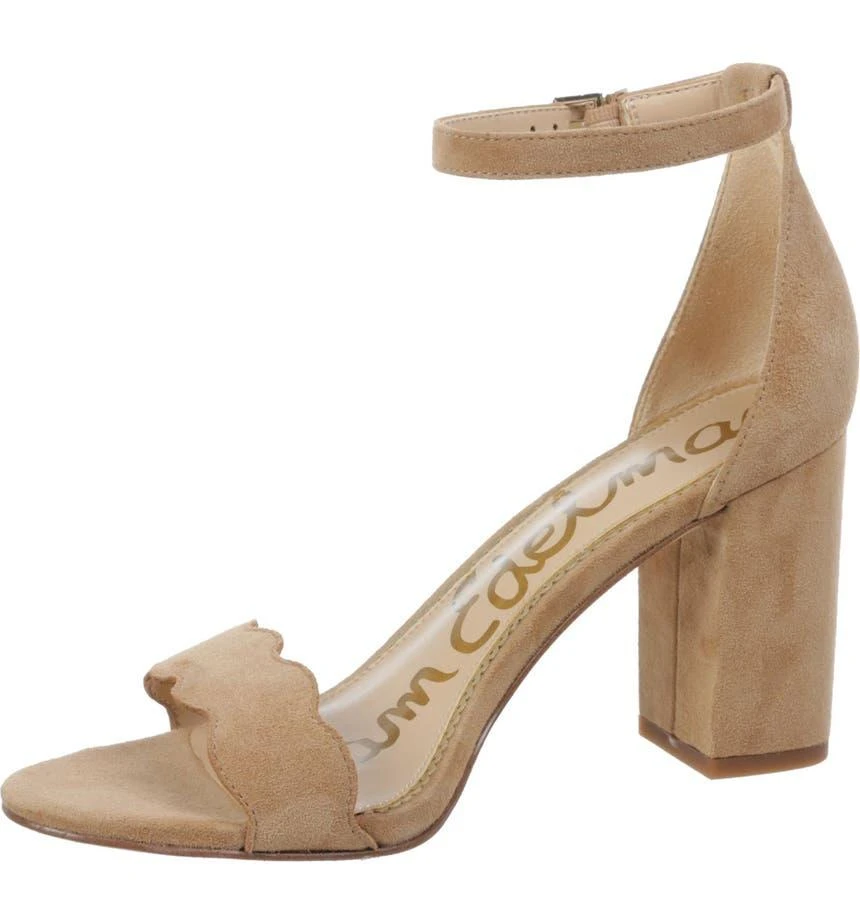 商品Sam Edelman|Odila Scalloped Ankle Strap Sandal,价格¥345,第4张图片详细描述