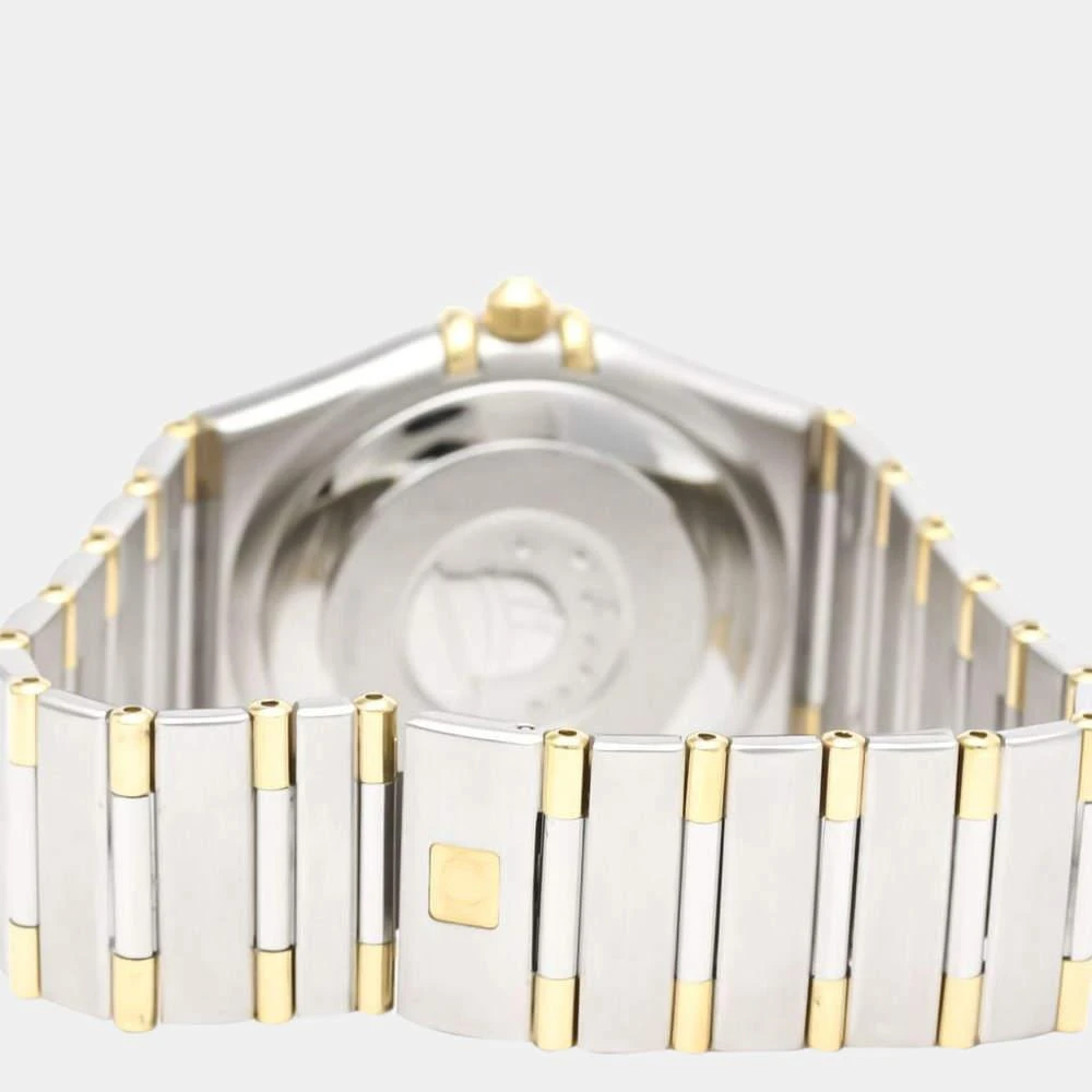 商品[二手商品] Omega|Omega Silver 18k Yellow Gold And Stainless Steel Constellation 1202.30 Automatic Men's Wristwatch 36 mm,价格¥13185,第4张图片详细描述