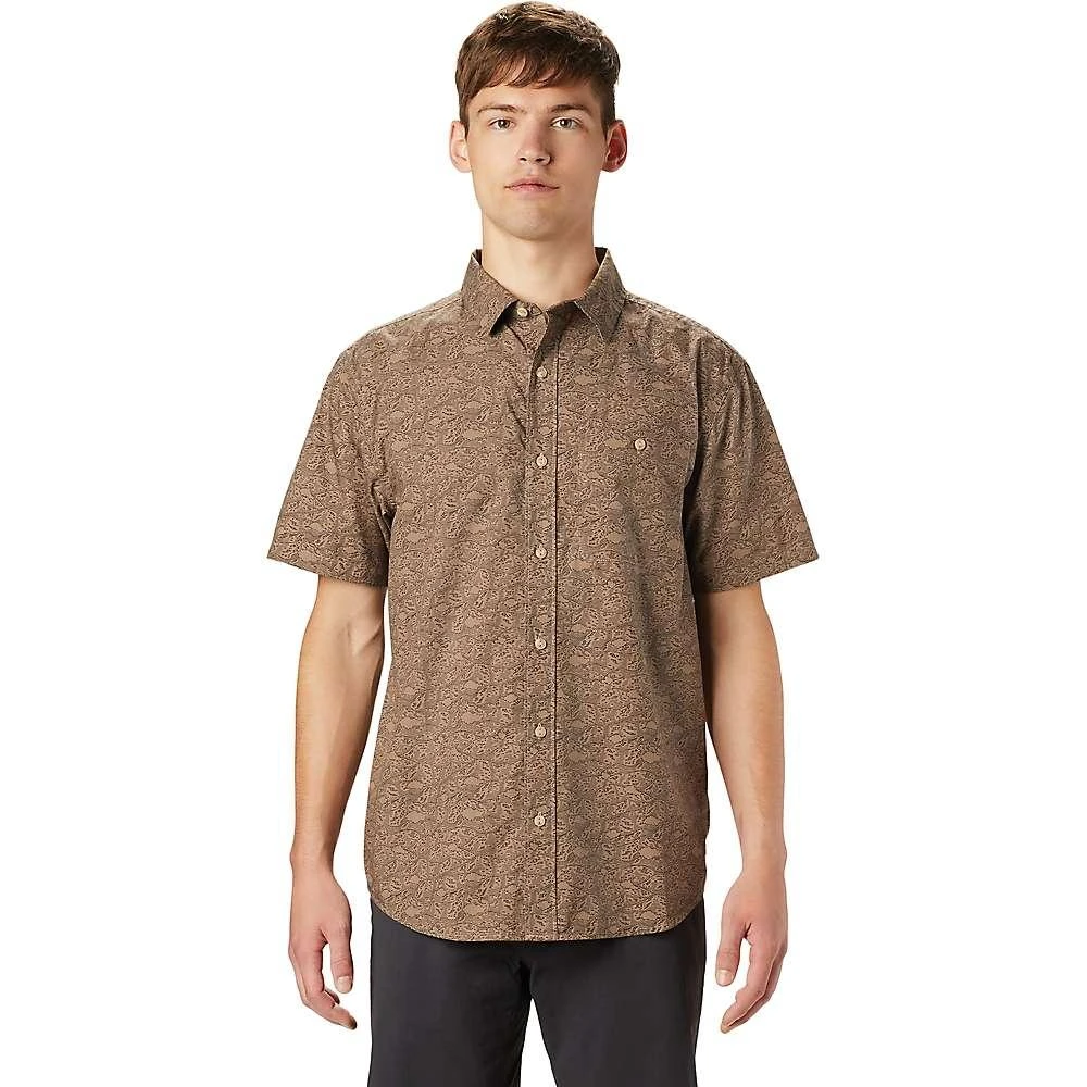 商品Mountain Hardwear|Mountain Hardwear Men's Conness Lakes SS Shirt,价格¥217,第1张图片