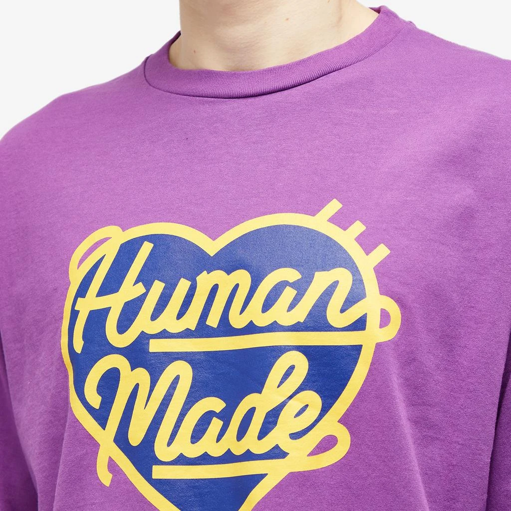 商品Human Made|Human Made Long Sleeve Large Heart T-Shirt,价格¥1081,第5张图片详细描述