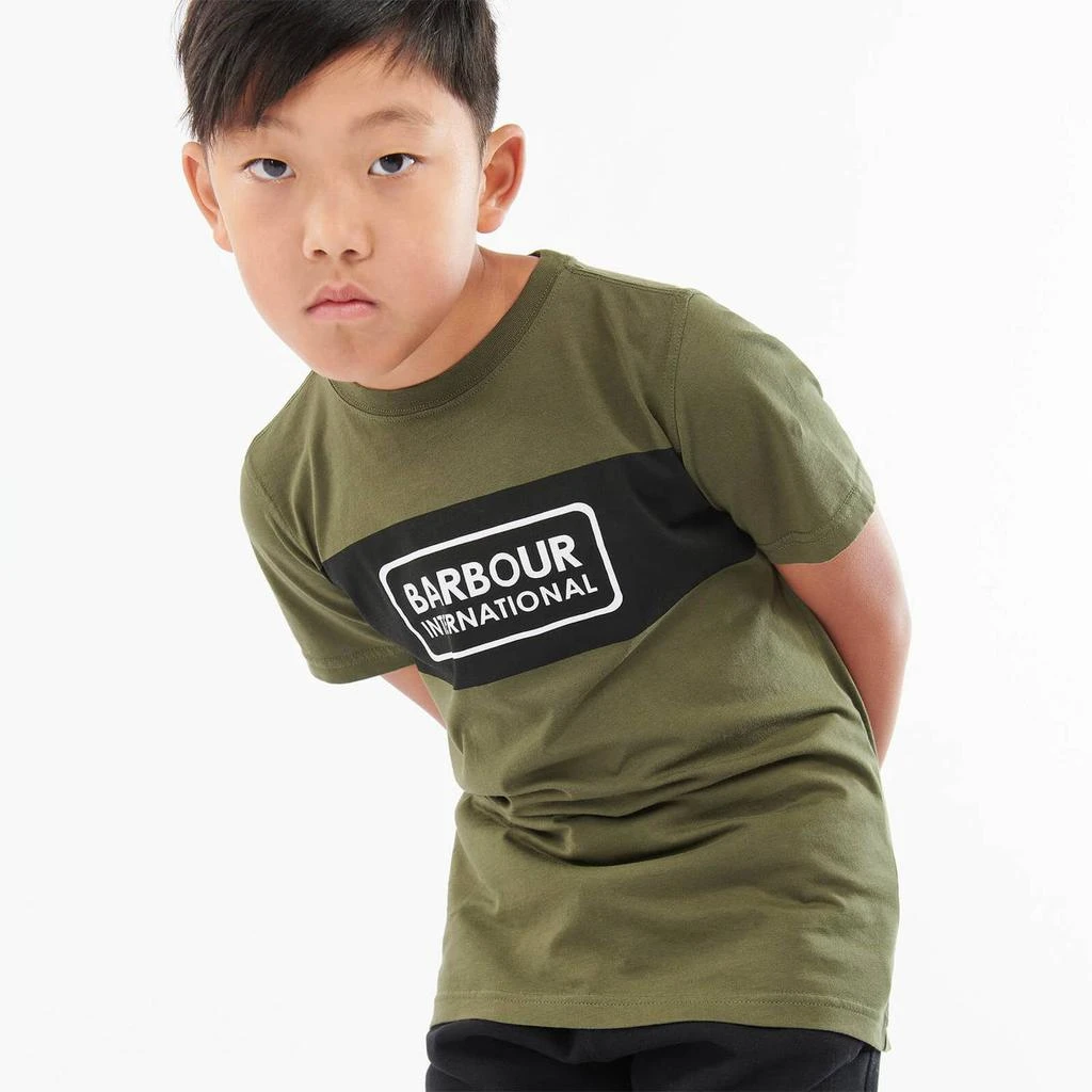 商品Barbour|Barbour International Boys' Panel T-Shirt - Cargo,价格¥114,第1张图片