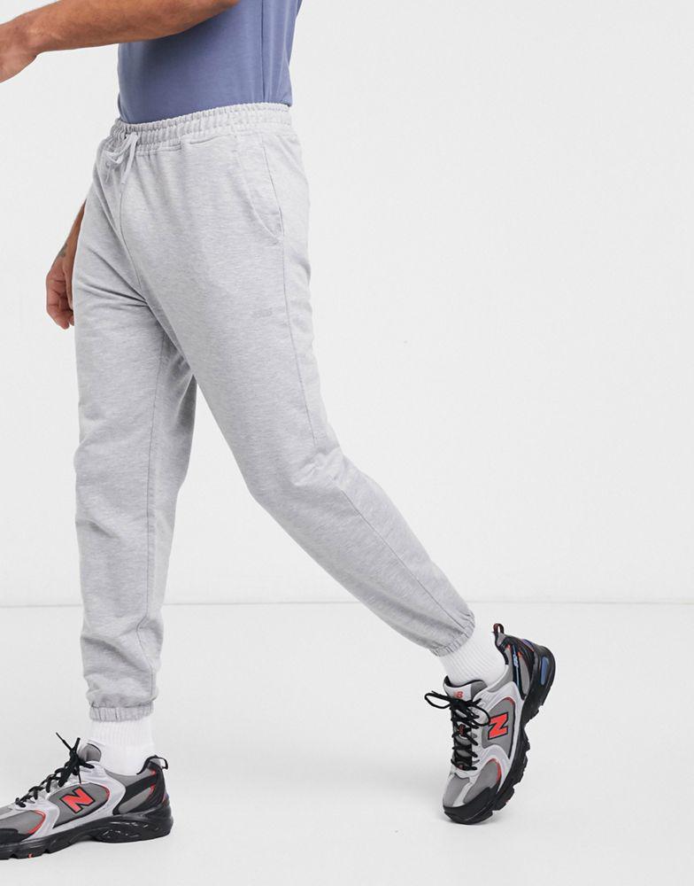 ASOS 4505 icon training joggers with tapered fit in grey marl商品第4张图片规格展示
