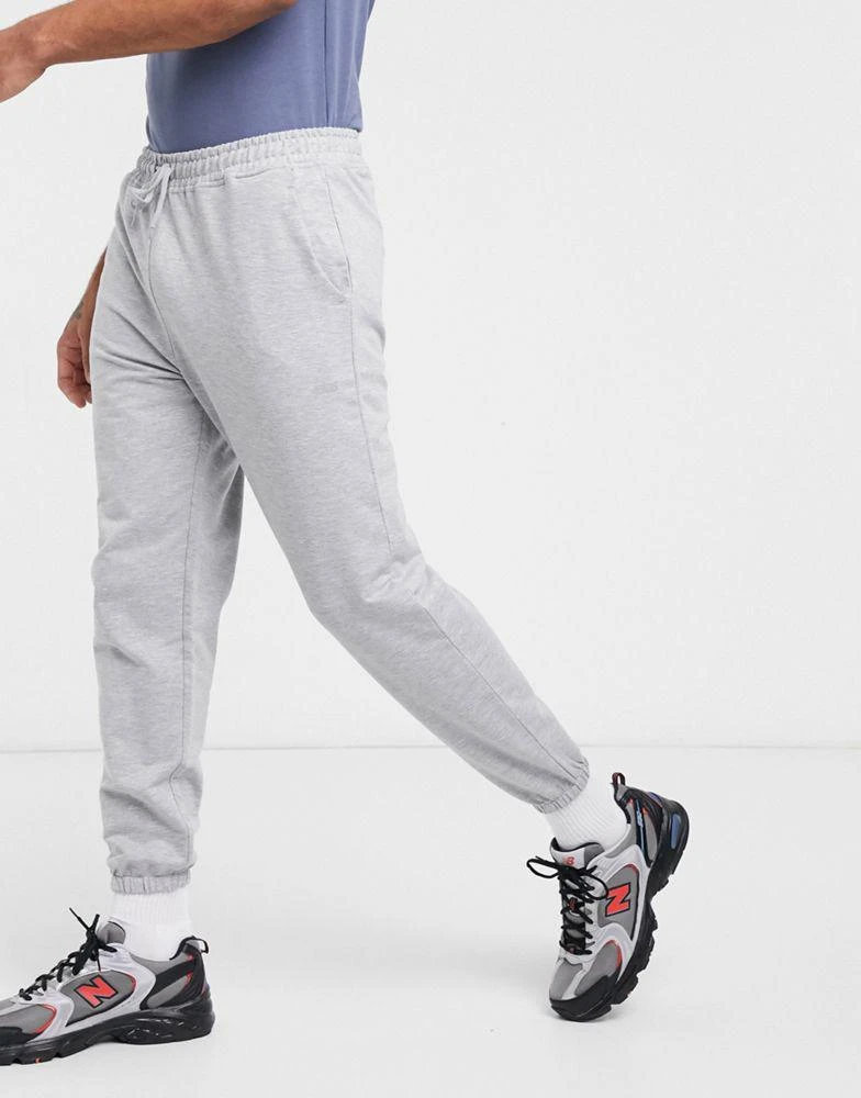 商品ASOS|ASOS 4505 icon training joggers with tapered fit in grey marl,价格¥224,第4张图片详细描述