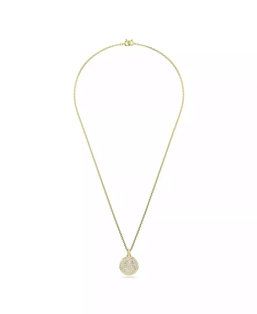 White, Rhodium Plated or Rose-Gold Tone or Gold-Tone Meteora Layered Pendant Necklace 商品