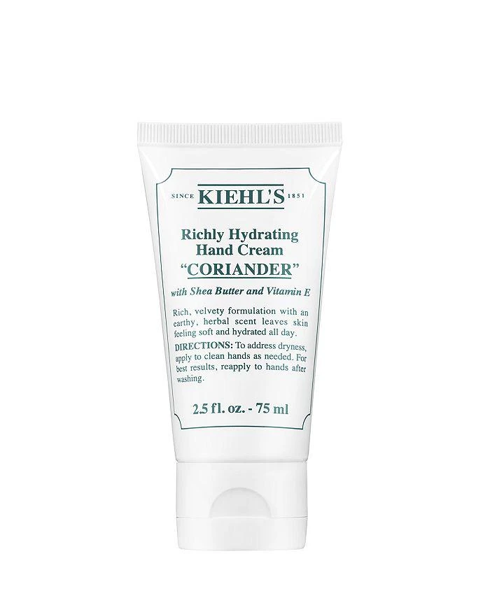 商品Kiehl's|Richly Hydrating Coriander Hand Cream,价格¥119,第1张图片