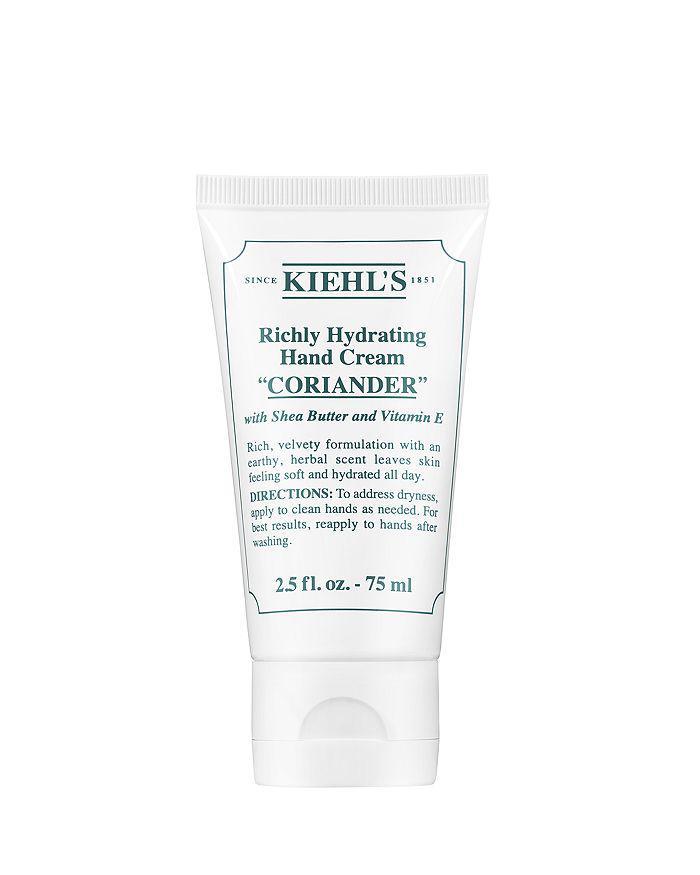 商品Kiehl's|Richly Hydrating Coriander Hand Cream 2.5 oz.,价格¥117,第1张图片