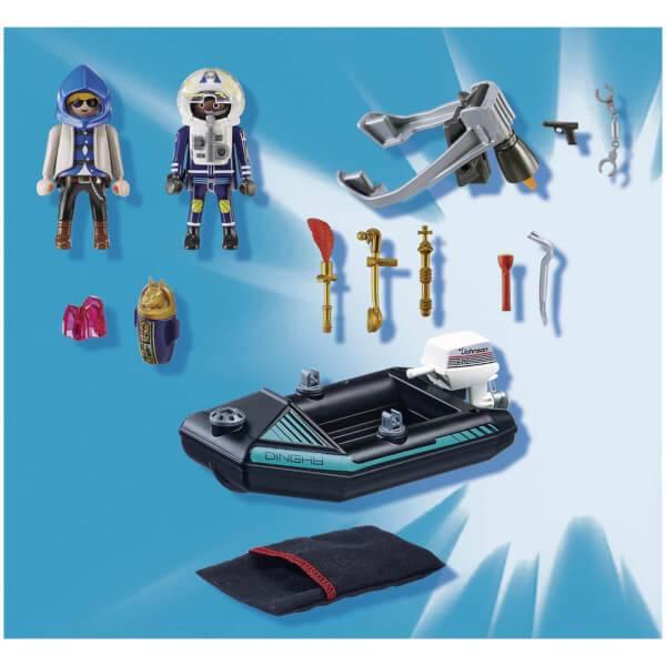 Playmobil Police Jet Pack with Boat (70782)商品第6张图片规格展示