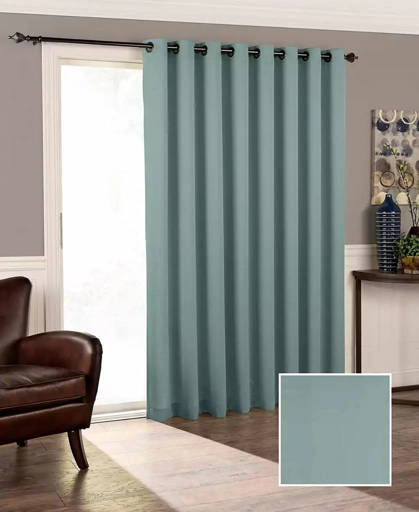 商品Eclipse|Tricia Thermapanel Room-Darkening Grommet Door Panel,100" x 84",价格¥298,第1张图片