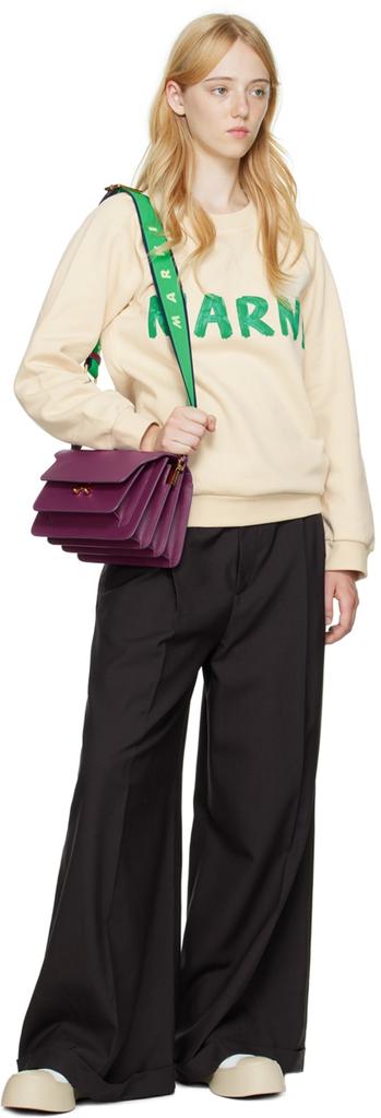 紫色中号 Trunk 单肩包商品第5张图片规格展示