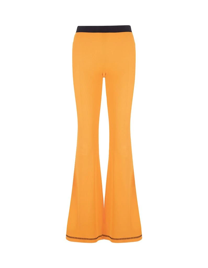 商品Alexander McQueen|McQ Alexander McQueen Orange Ribbed Flare Joggers,价格¥1412,第1张图片