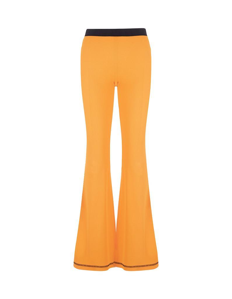 商品Alexander McQueen|McQ Alexander McQueen Orange Ribbed Flare Joggers,价格¥1447,第1张图片