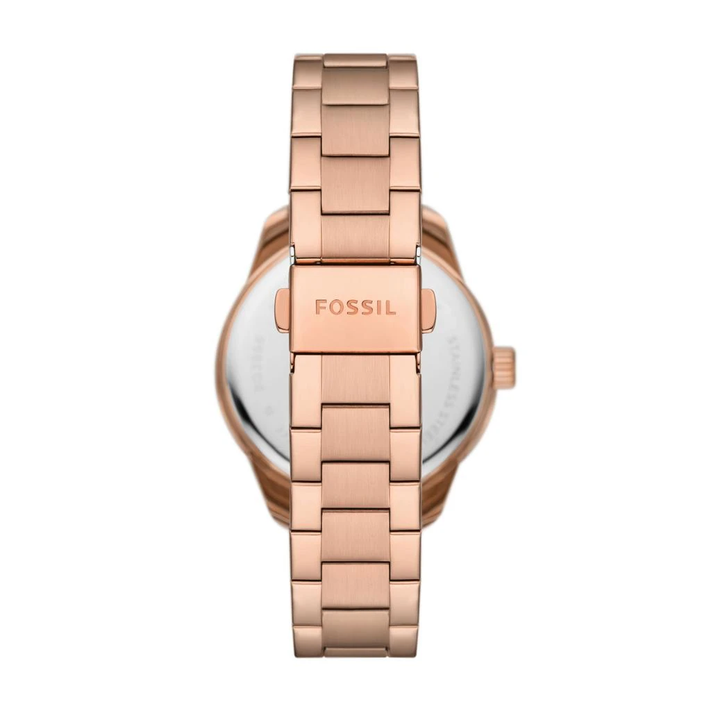 商品Fossil|Fossil Women's Dayle Three-Hand, Rose Gold-Tone Stainless Steel Watch,价格¥332,第2张图片详细描述