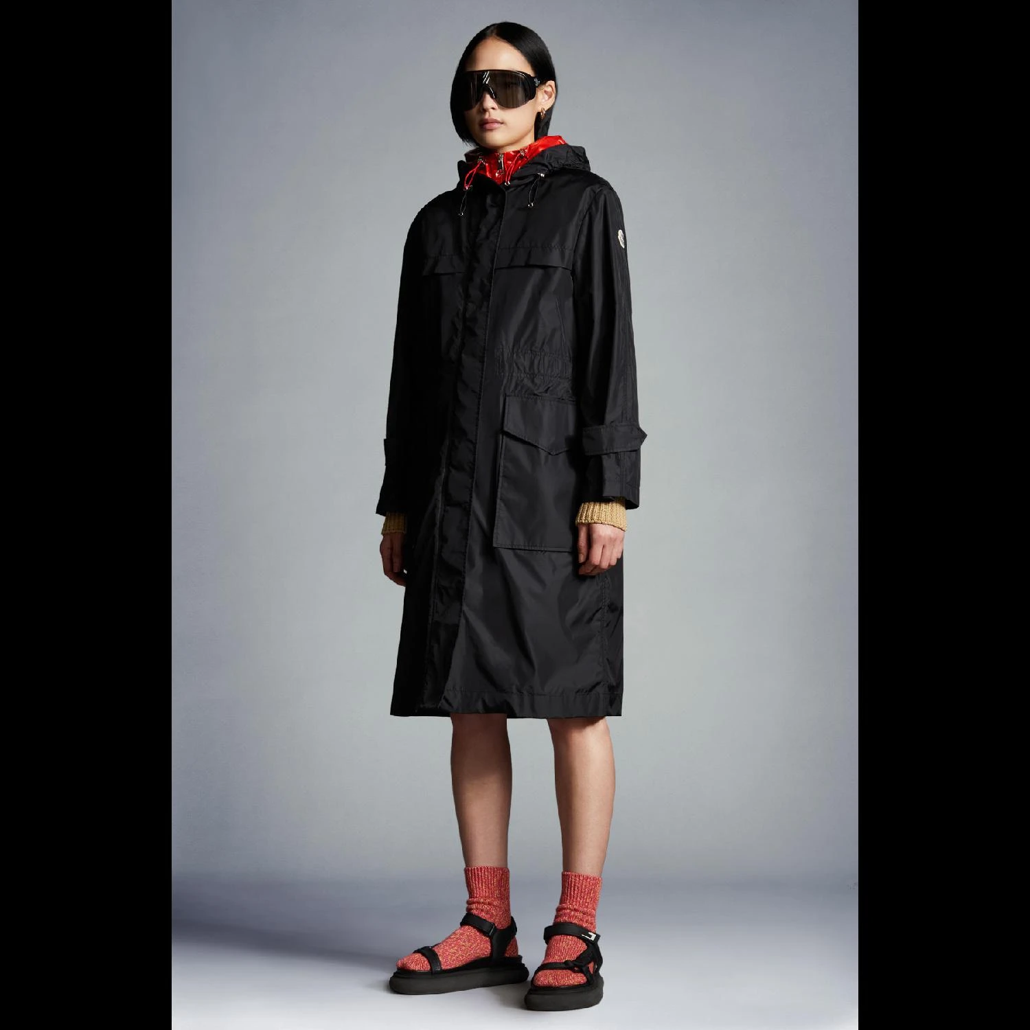 包邮包税【预售7天发货】 MONCLER盟可睐 24春夏 女士 大衣 HIENGU RAIN COAT J10931C00018539YH999 商品