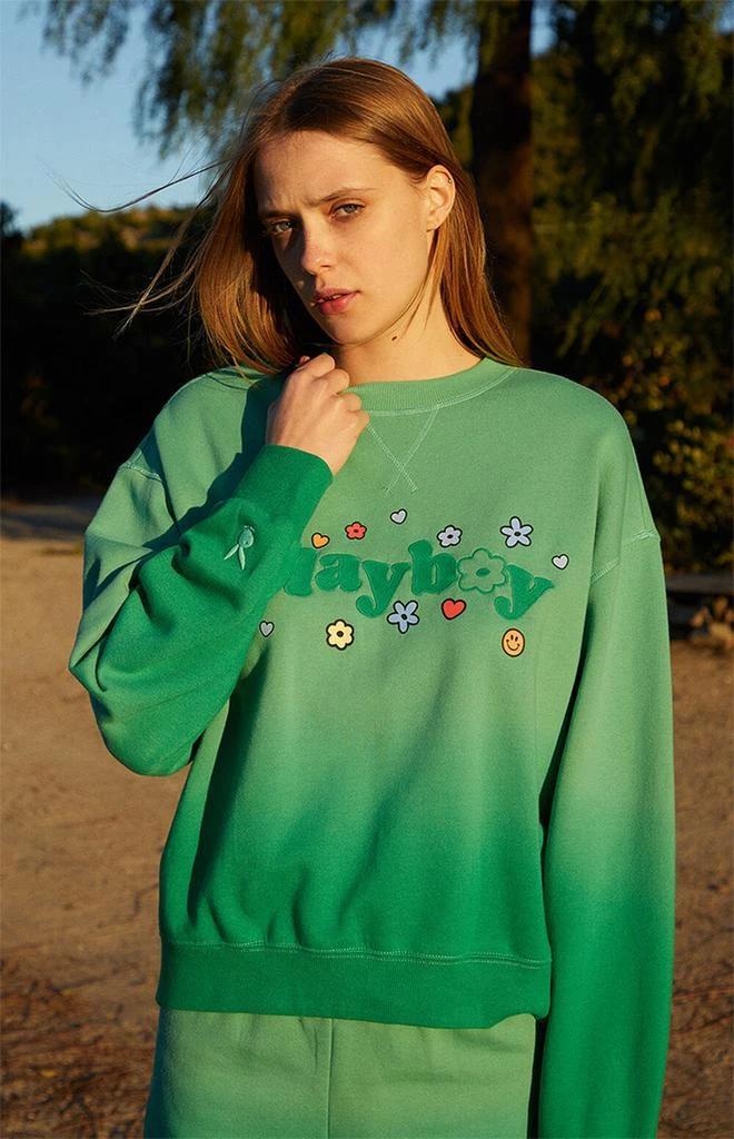 商品Playboy|By PacSun Camp Crew Neck Sweatshirt,价格¥283,第1张图片