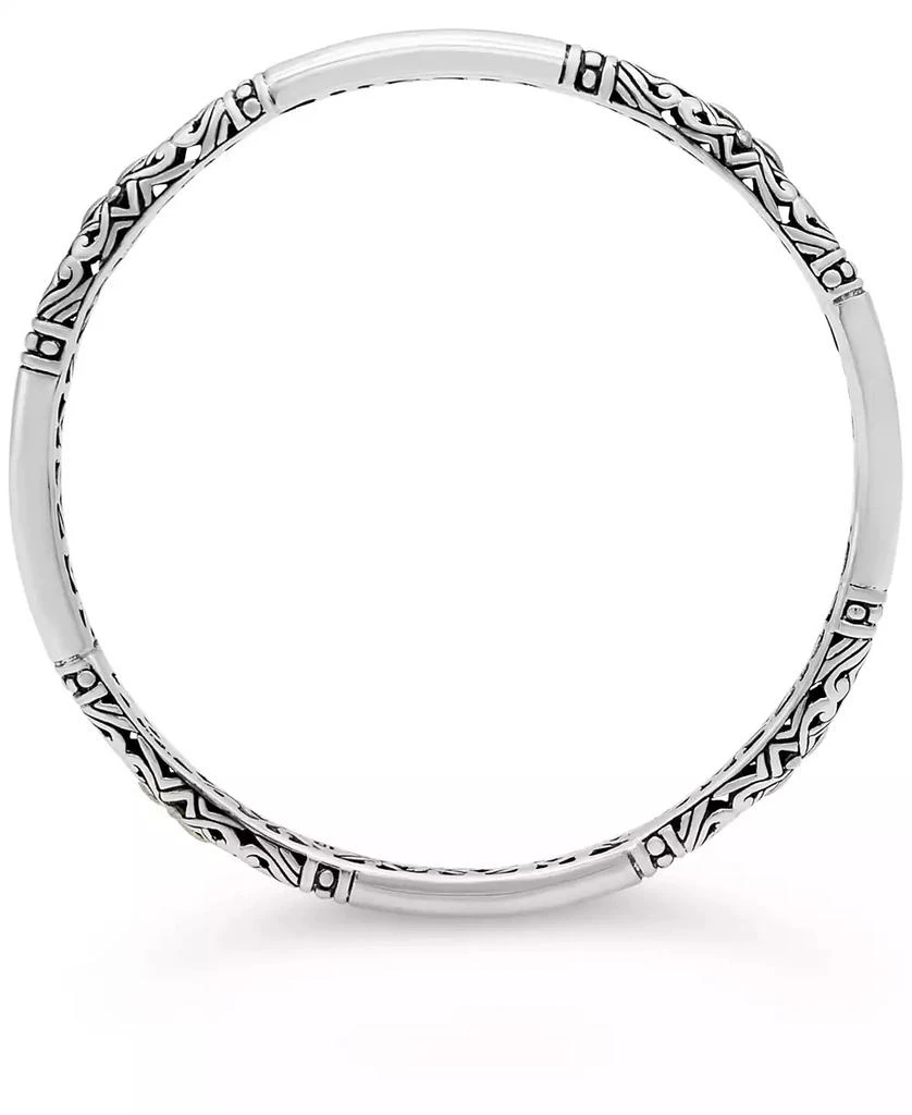 商品DEVATA|Bali Filigree Bangle Bracelet in Sterling Silver,价格¥524,第5张图片详细描述