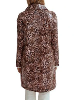 商品NOIZE|Maya Animal-Print Trench Coat,价格¥397,第2张图片详细描述