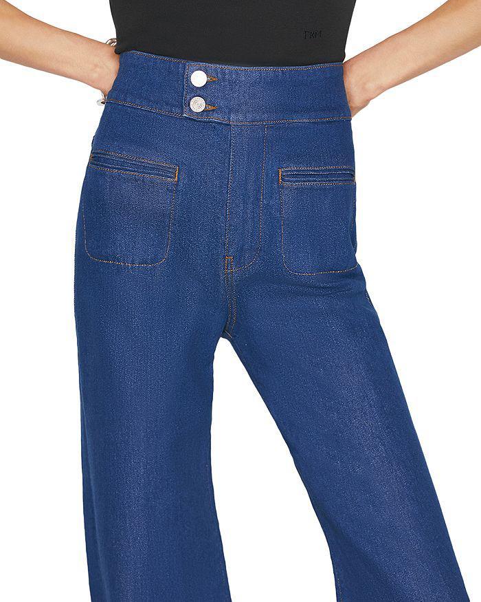 商品FRAME|Le Hardy High Rise Wide Leg Jeans in Adele,价格¥2011,第4张图片详细描述