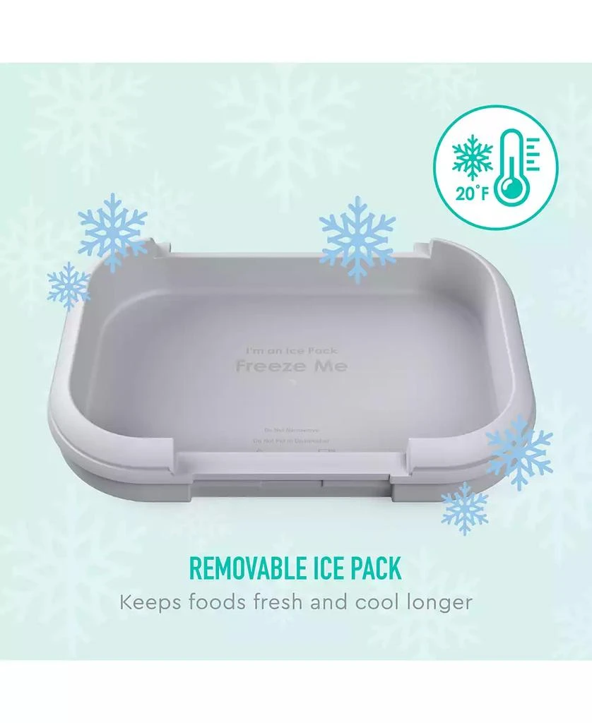 商品Bentgo|Kids Chill Lunch Box - Green/Navy,价格¥406,第5张图片详细描述