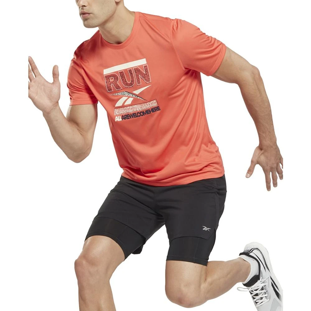 商品Reebok|Men's Speedwick Running Graphic T-Shirt,价格¥91,第3张图片详细描述