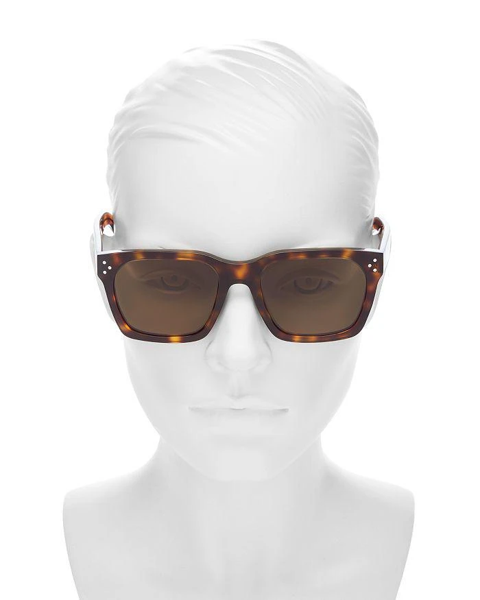 商品Celine|Bold 3 Dots Geometric Sunglasses, 54mm,价格¥3455,第2张图片详细描述