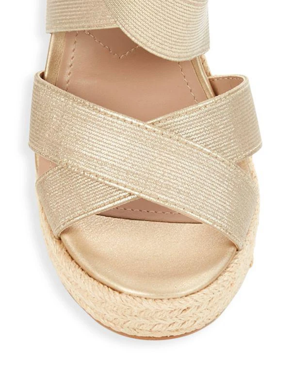 商品Charles David|Alyce Metallic Espadrille Sandals,价格¥479,第5张图片详细描述