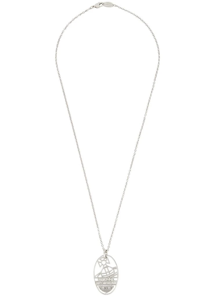 商品Vivienne Westwood|Archibald silver-tone necklace,价格¥1232,第1张图片