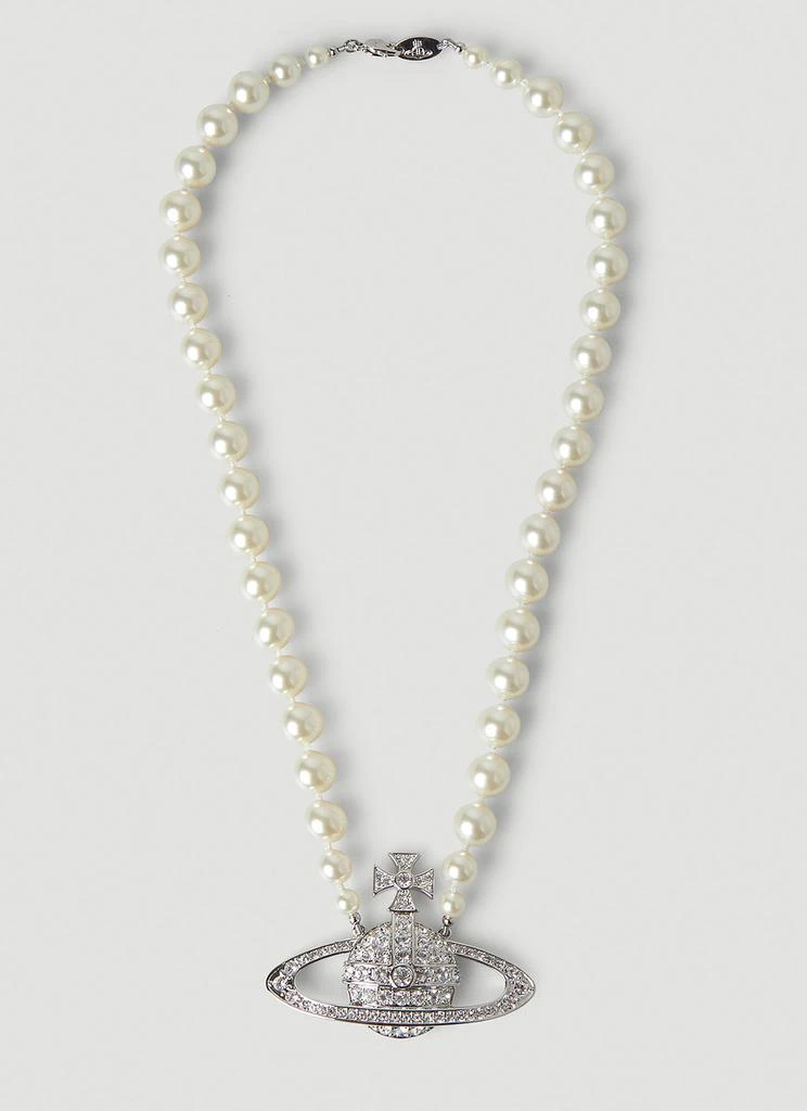 商品Vivienne Westwood|Bas Relief Pearl Necklace,价格¥2055,第2张图片详细描述