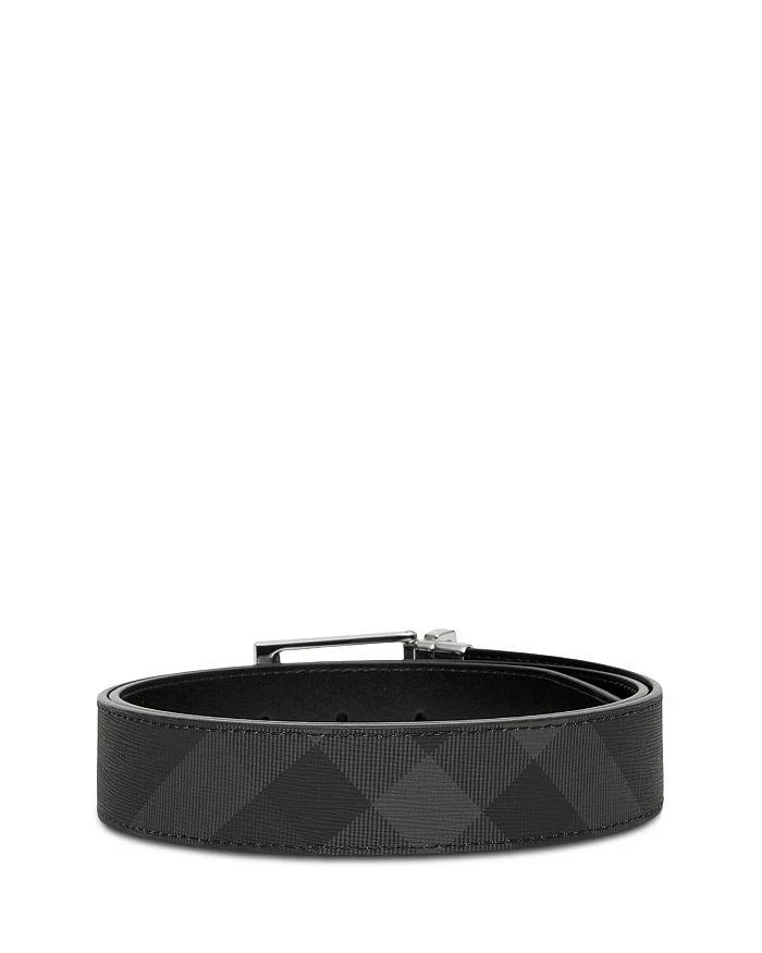 商品Burberry|Reversible Charcoal Check & Leather Belt,价格¥3816,第4张图片详细描述