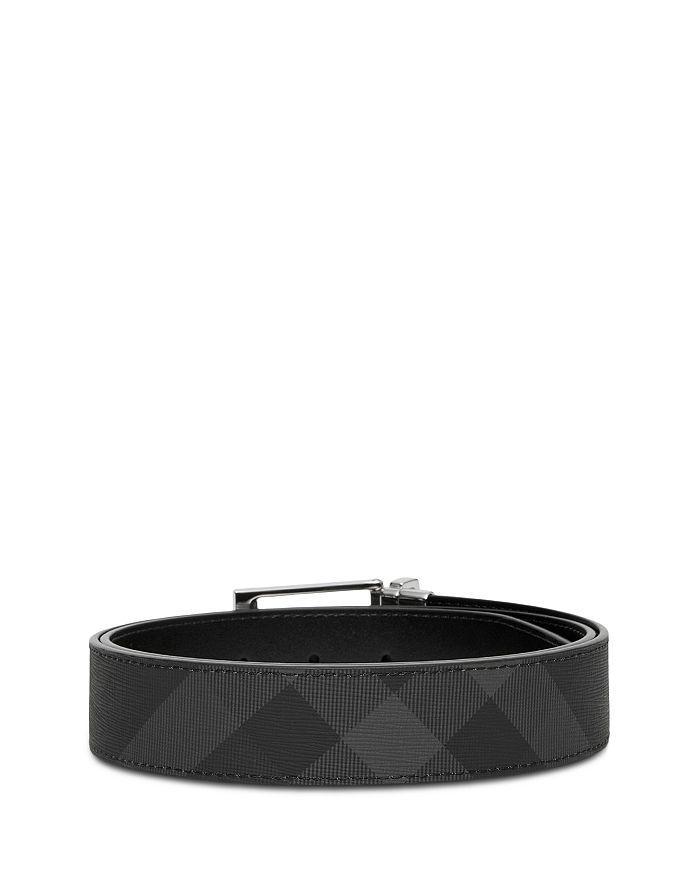 商品Burberry|Reversible Charcoal Check & Leather Belt,价格¥3533,第6张图片详细描述