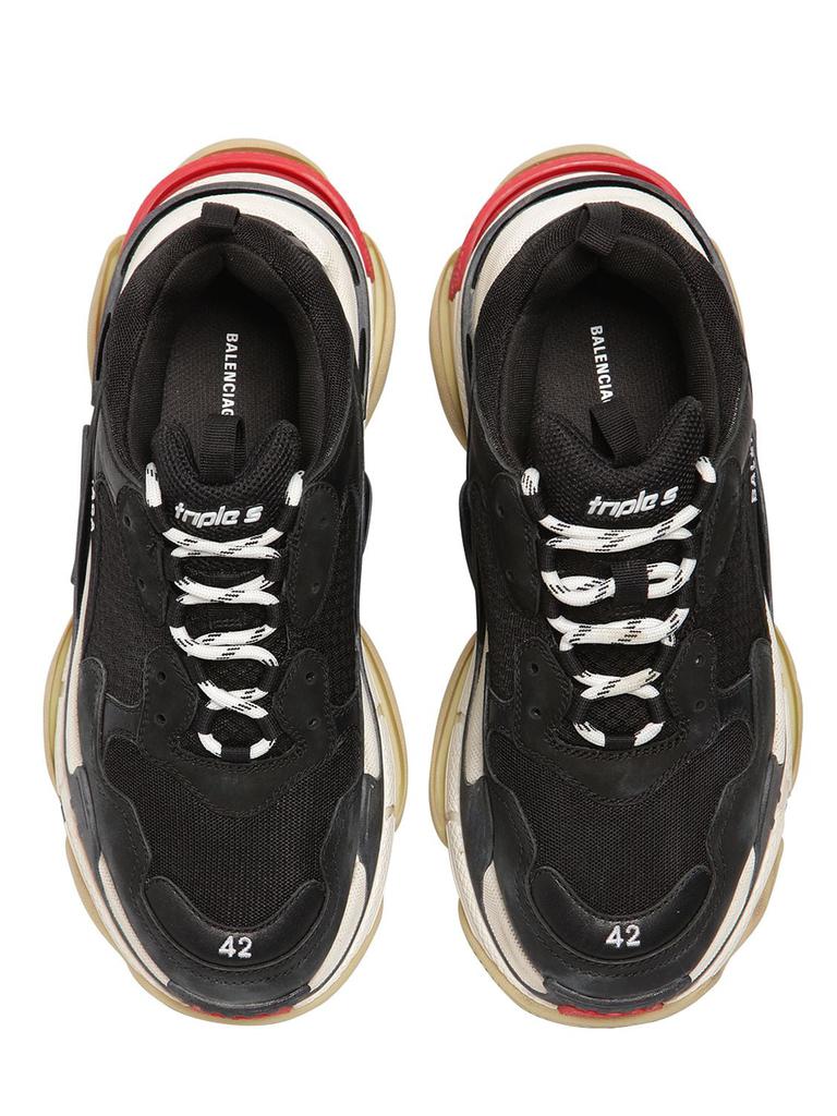 Triple S Suede, Leather & Mesh Sneakers商品第7张图片规格展示