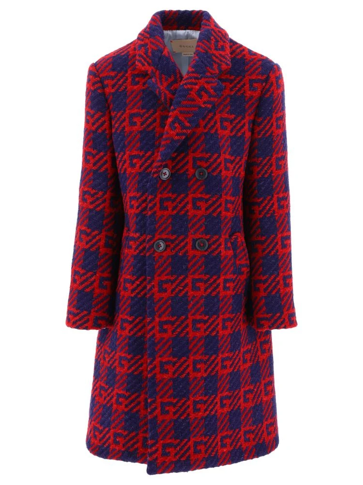 商品Gucci|Gucci 男童大衣 692713XWATJ4668 蓝色,价格¥5409,第5张图片详细描述