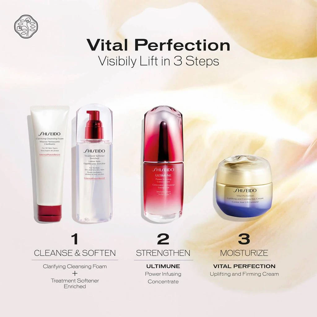 商品Shiseido|Shiseido Vital Perfection Uplifting and Firming Cream 75ml,价格¥1151,第5张图片详细描述