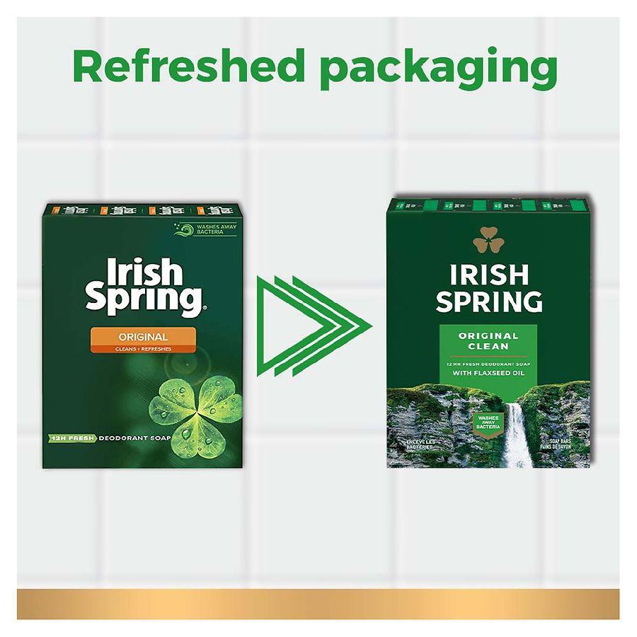 商品Irish Spring|Deodorant Bar Soap Original,价格¥44,第5张图片详细描述