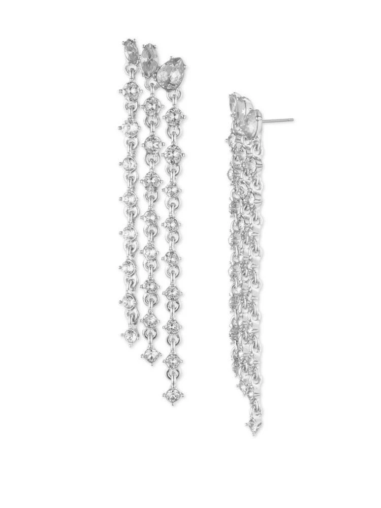 商品Givenchy|Swarovski and Stellux Crystal Fringe Drop Earrings,价格¥671,第2张图片详细描述