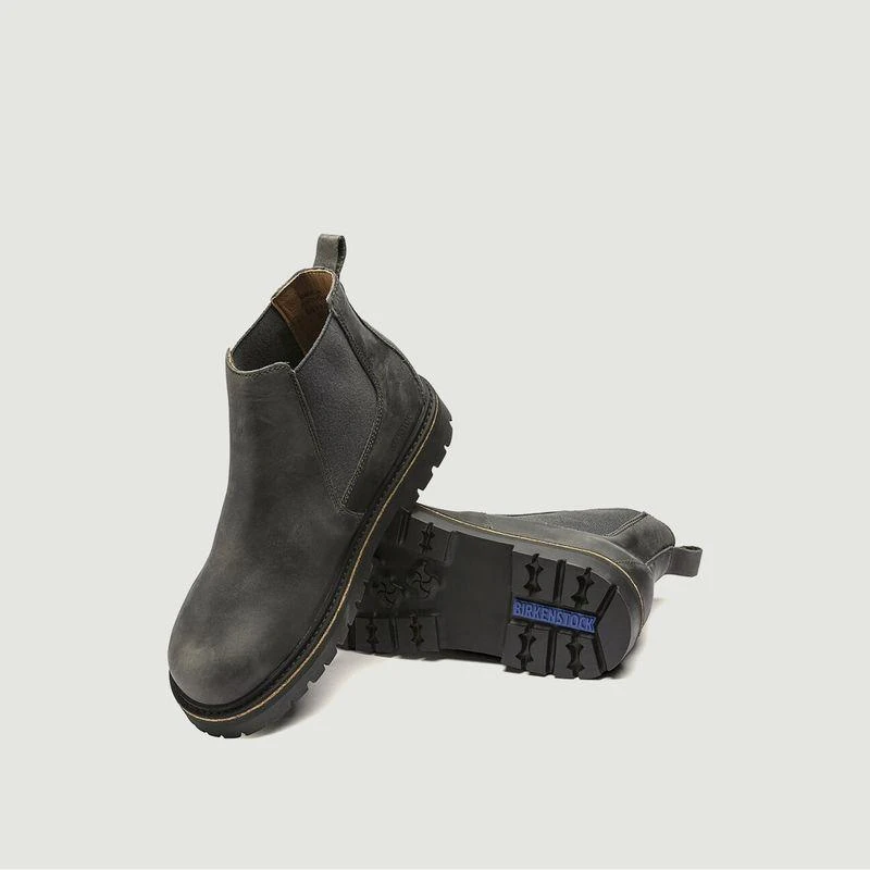 商品Birkenstock|Chelsea boots in nubuck Stalon Graphite BIRKENSTOCK,价格¥1481,第4张图片详细描述