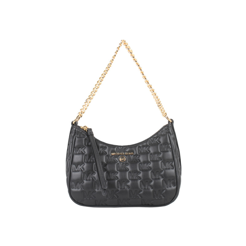 商品Michael Kors|Michael Kors  JET SET CHARM小号人造革链条女士手提单肩腋下包 32S2GT9C1L-BLACK,价格¥1189,第1张图片