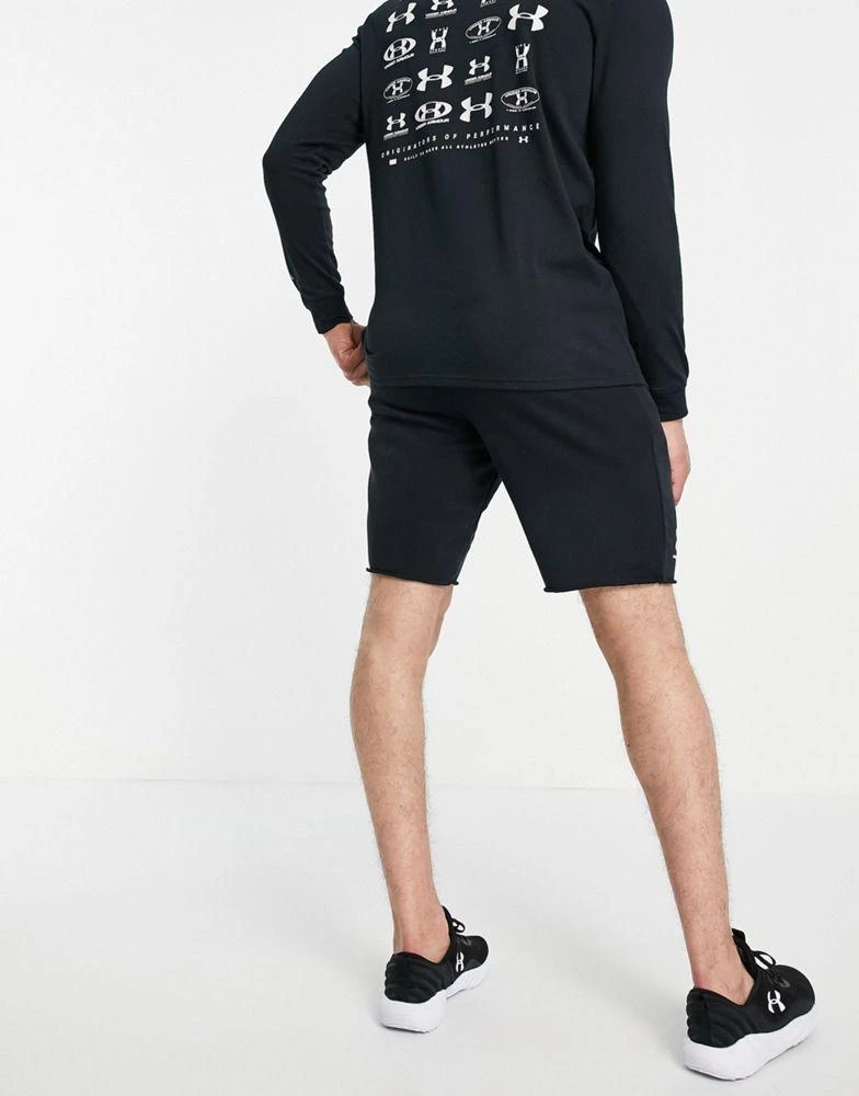 商品Under Armour|Under Armour Rival terry shorts in black,价格¥325,第2张图片详细描述