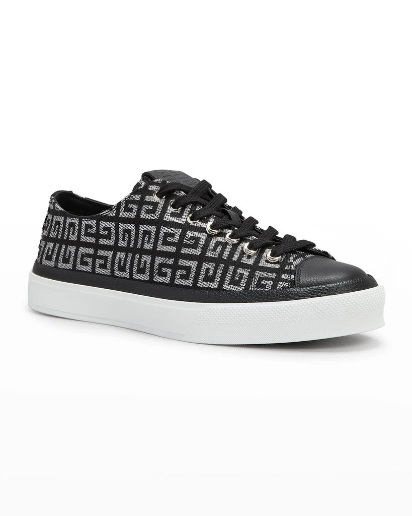 商品Givenchy|Men's City Low-Top 4G-Jacquard Sneakers,价格¥2070,第2张图片详细描述