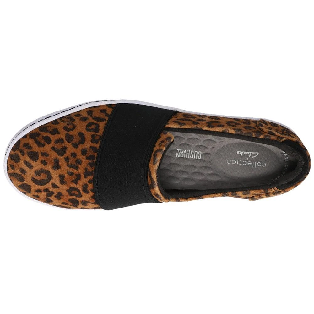 商品Clarks|Pawley Wes Leopard Slip On Sneakers,价格¥152,第4张图片详细描述