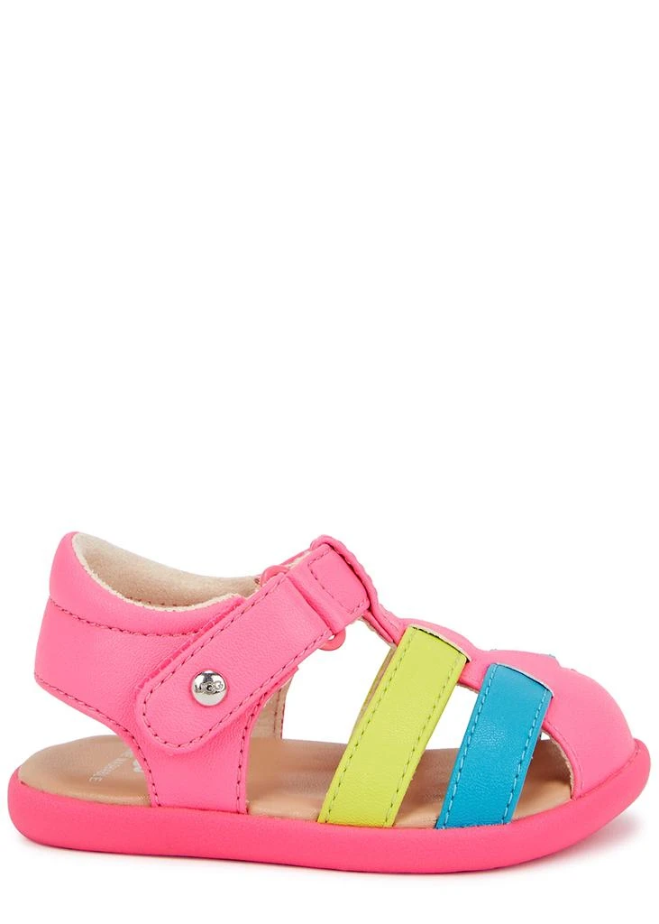 商品UGG|KIDS Kolding pink faux leather sandals (IT18-IT20),价格¥154,第3张图片详细描述