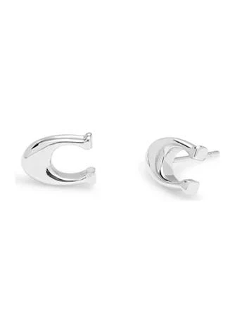 商品Coach|Signature C Stud Earrings,价格¥204,第1张图片