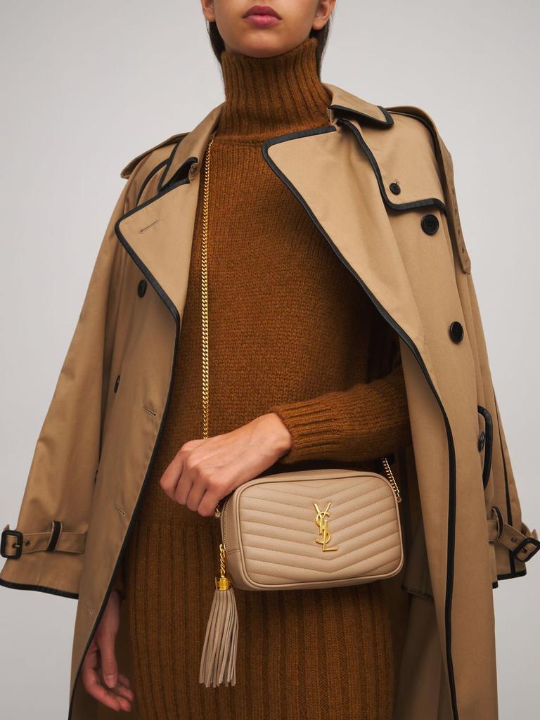 商品Yves Saint Laurent|Mini Lou Quilted Leather Camera Bag,价格¥10609,第4张图片详细描述