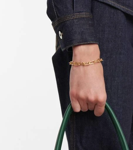 商品Bottega Veneta|Chains gold-plated chain bracelet,价格¥5474,第3张图片详细描述