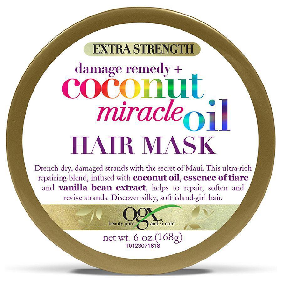 商品OGX|Extra Strength Damage Remedy  + Coconut Miracle Oil Hair Mask,价格¥70,第1张图片