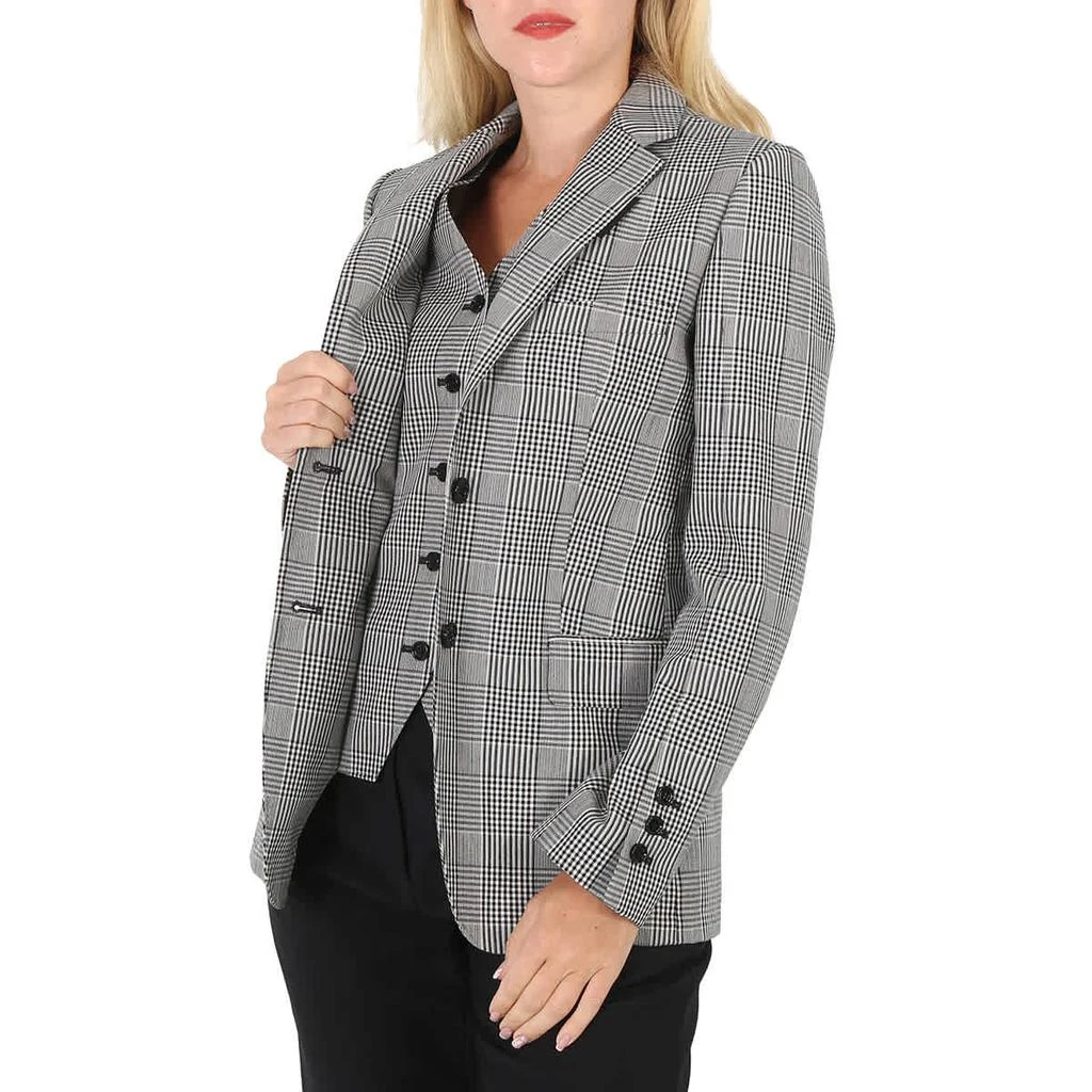 商品Burberry|Burberry Ladies Ornell Check Technical Tailored Blazer Jacket, Brand Size 4 (US Size 2),价格¥1801,第2张图片详细描述