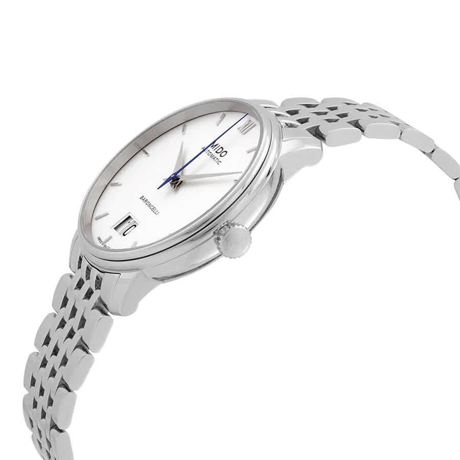 Mido Baroncelli III Automatic White Dial Mens Watch M0274261101800商品第2张图片规格展示