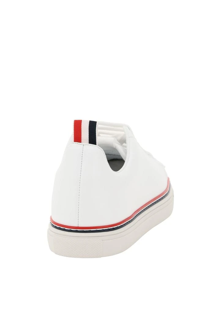 商品Thom Browne|LEATHER LOW-TOP SNEAKERS,价格¥2879,第4张图片详细描述